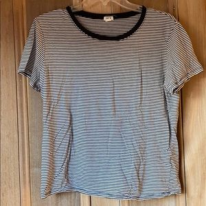 lightly worn garage t-shirt